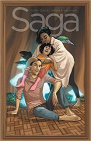 Saga Volume 9 by Brian K. Vaughan & Fiona Staples - Paperback Graphic Novel