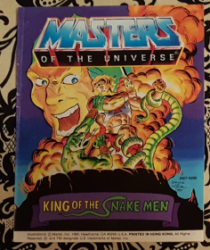 Masters of the Universe King of the Snake Men - Mini Comic VINTAGE 1985