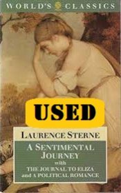 A Sentimental Journey and Other Writings by Laurence Sterne - Paperback USED Classics
