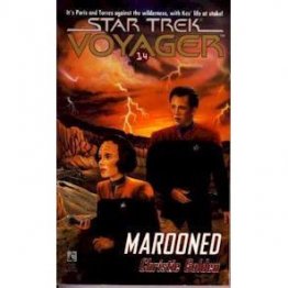 Marooned (Star Trek Voyager, Book 14) by Christie Golden - Mass Market Paperback
