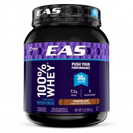 EAS 100% Pure Whey Protein Powder 2 LB - 3 Flavors Available