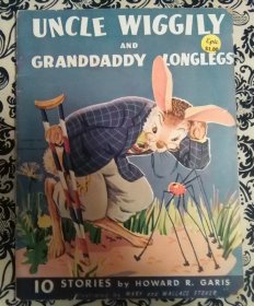 Uncle Wiggily and Granddaddy Longlegs by Howard R. Garis - Paperback RARE 1943 Children's Literature
