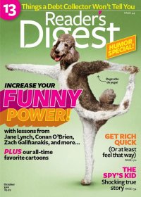 Readers Digest October 2011 Increase Your Funny Power Humor Special - Magazine Back Issue