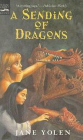 A Sending of Dragons by Jane Yolen - Paperback USED