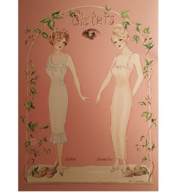 Sisters : Paper Dolls - Gracious Fashions of the Early 1900s by Judy M Johnson