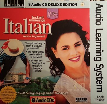 Instant Immersion Italian 8 Audio CD Deluxe Edition