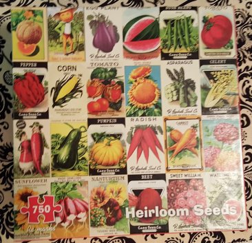 Heirloom Seeds Jig-saw Puzzle 750 Pieces