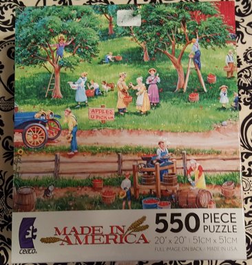 Made in America 550 Piece Jig-Saw Puzzle by Ceaco - Open Box