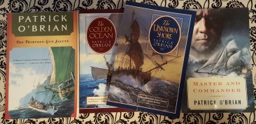 Master and Commander by Patrick O'Brian Set of Four (4) Paperback Books
