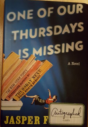 One of Our Thursdays is Missing by Jasper Fforde - Hardcover AUTOGRAPHED