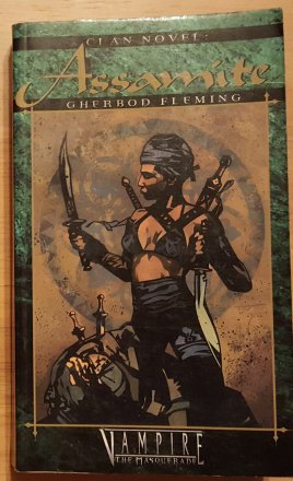 Clan Novel Assamite (Vampire The Masquerade) by Gherrod Fleming - Paperback USED Like New
