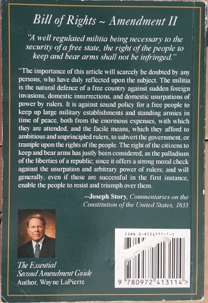 The Essential Second Amendment Guide by Wayne LaPierre - Paperback USED