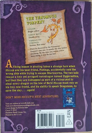 How to Train Your Dragon : How to Speak Dragonese by Cressida Cowell - Paperback USED