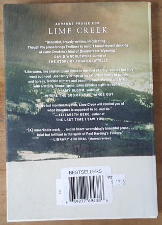 Lime Creek : Fiction by Joe Henry - Hardcover SIGNED First Edition