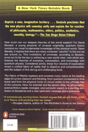 The Fabric of Reality : The Science of Parallel Universes--and Its Implications by David Deutsch - Paperback