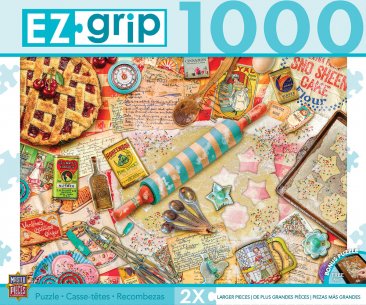 Baking Cookies & Pies EZ Grip Master Pieces 1000 Pc. Jig Saw Puzzle