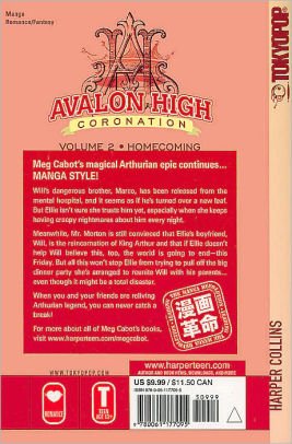 Avalon High Coronation : Volume 2 : Homecoming - A Paperback Manga from TokyoPop and Meg Cabot