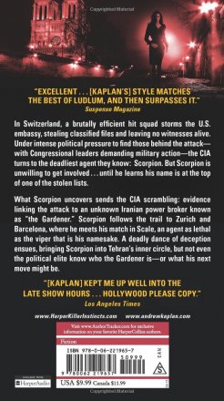 Scorpion Deception by Andrew Kaplan - Paperback Espionage
