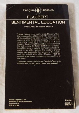 Sentimental Education by Gustave Flaubert - Paperback USED Classics