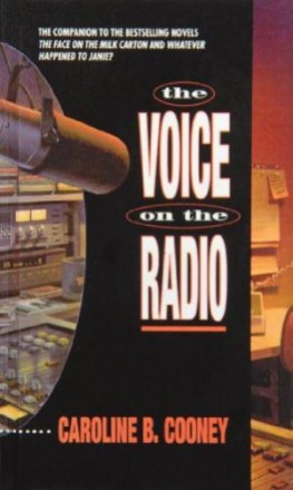 The Voice on the Radio by Caroline B. Cooney - Paperback Fiction