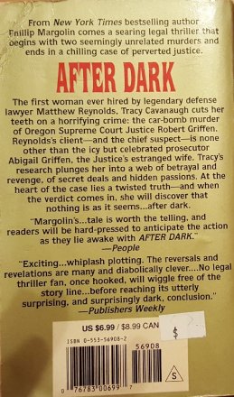 After Dark by Phillip Margolin - Paperback USED Fiction
