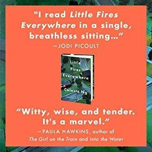 Little Fires Everywhere by Celeste Ng - Hardcover Literary Fiction