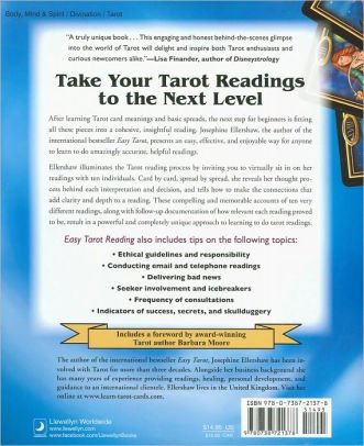 Easy Tarot Reading by Josephine Ellershaw - Paperback Divination Manual