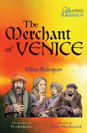 The Merchant of Venice by William Shakespeare - Paperback Graphic Novel