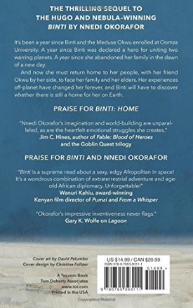 Binti : Home by Nnedi Okorafor - Paperback Sci Fi