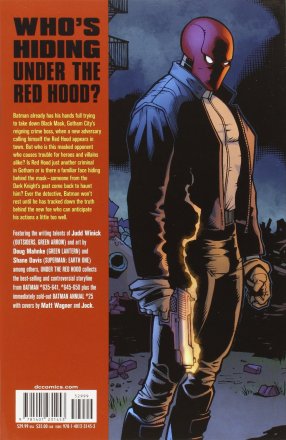 Batman : Under the Red Hood by Judd Winick and Doug Mahnke - Paperback Graphic Novel