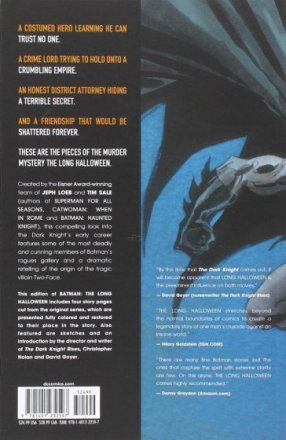 Batman: The Long Halloween by Jeph Loeb and Tim Sale - Paperback Graphic Novel