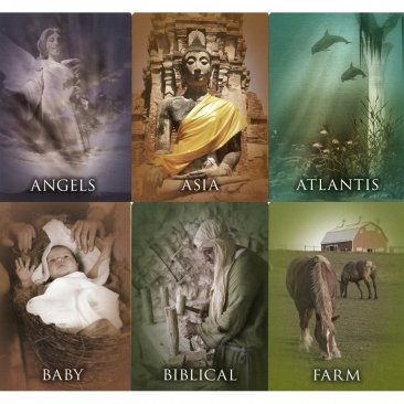 Past Life Oracle Cards by Doreen Virtue and Brian L. Weiss, M.D. 44 Card Deck and Guidebook