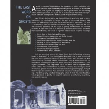 Real Ghosts, Restless Spirits, and Haunted Places by Brad Steiger - Paperback USED