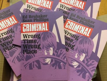 Criminal 7 Wrong Time, Wrong Place by Ed Brubaker & Sean Phillips - Softcover Graphic Novel