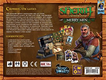 Sheriff of Nottingham Merry Men Game Expansion Pack - from Arcane Wonders