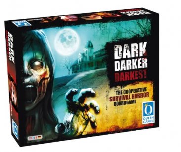 Dark Darker Darkest Survival Horror Board Game - from Queen Games