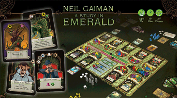 A Study in Emerald Game - from Neil Gaiman and Grey Fox Games