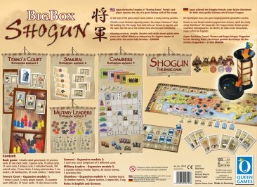Shogun Big Box Strategy Board Game - from Queen Games