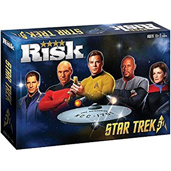 RISK Star Trek 50th Anniversary Edition Board Game - from USAopoly