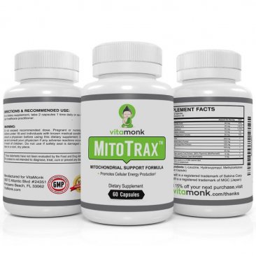 MitoTrax™ Bio-Enhanced Mitochondria Support Supplement - from VitaMonk
