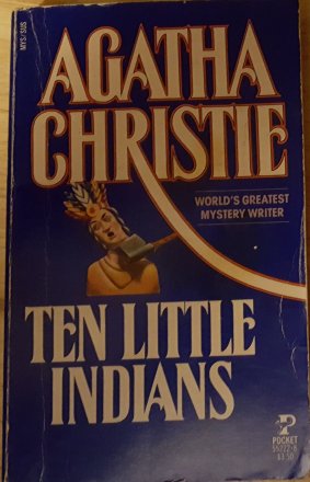 Ten Little Indians by Agatha Christie RARE Classic Paperback VINTAGE 1986