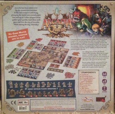 Arcadia Quest Core Game Board Game