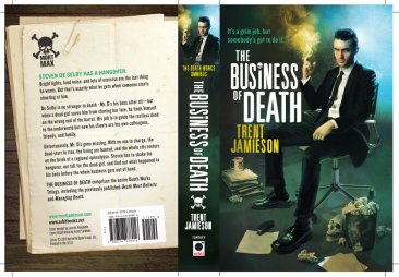 The Business of Death by Trent Jamieson - Paperback Fiction