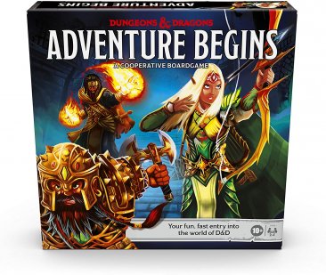 Dungeons & Dragons Adventure Begins Board Game