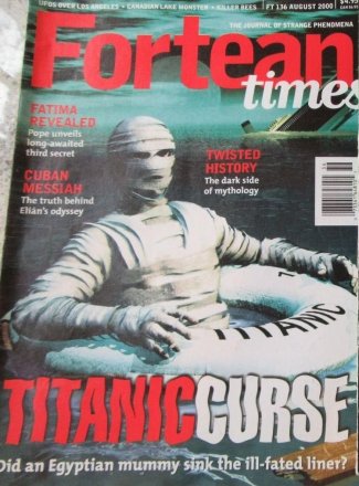 Fortean Times 136 Magazine Back Issue August 2000