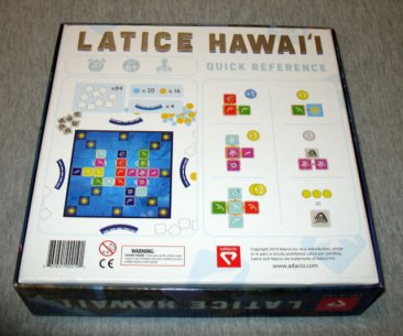Latice Hawaii Strategy Board Game - The Multi-Award-Winning Smart New Family Board Game