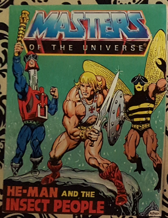 He-Man and the Insect People : Masters of the Universe Mini Comic VINTAGE 1983