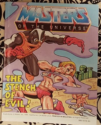Masters of the Universe The Stench of Evil! Mini Comic VINTAGE 1984