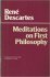 Meditations on First Philosophy by René Descartes - Paperback USED