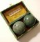 Jade Green Marble Stone Chinese Health Baoding Balls